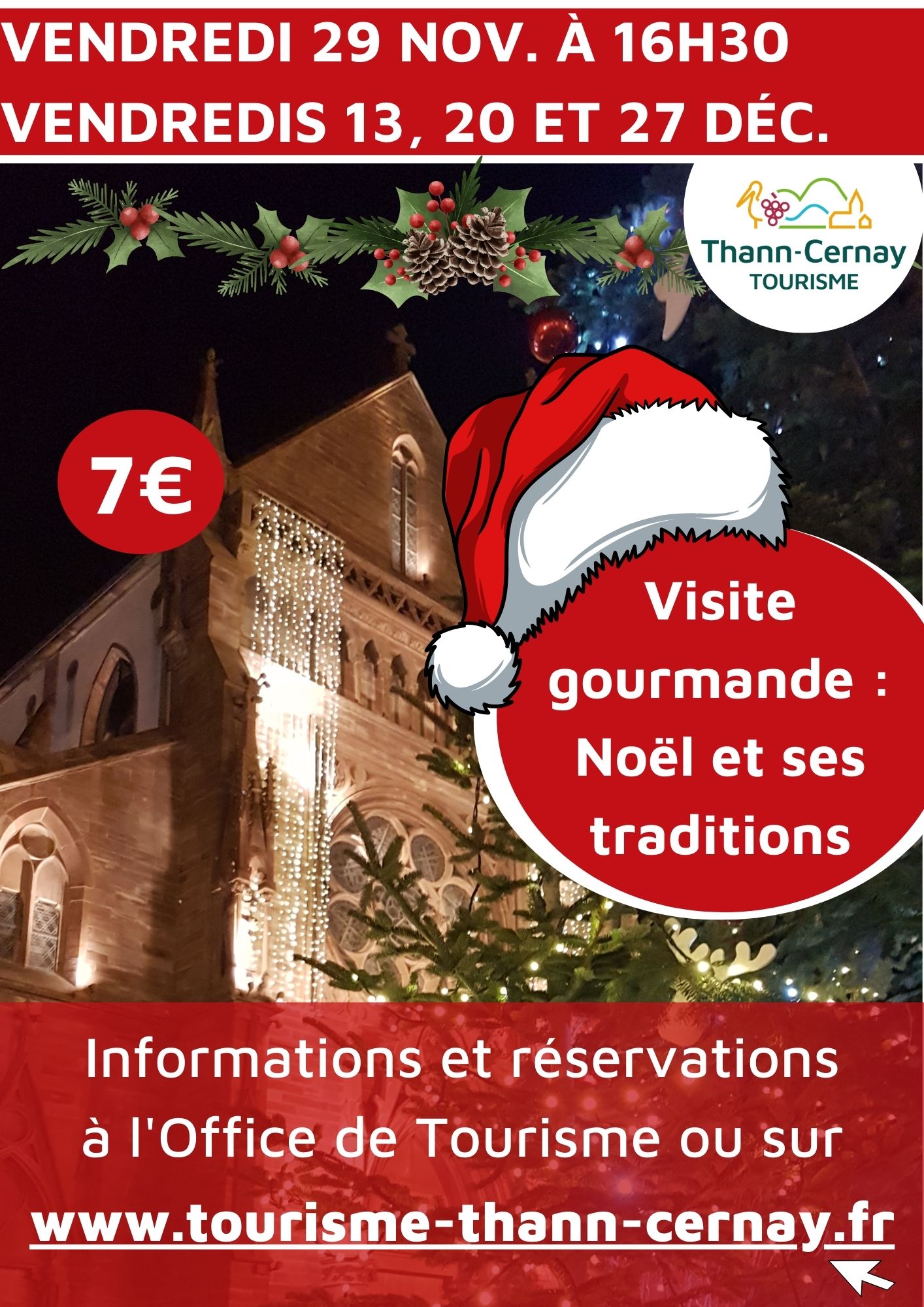 Visite gourmande à Noël avec l'office du tourisme Thann Cernay