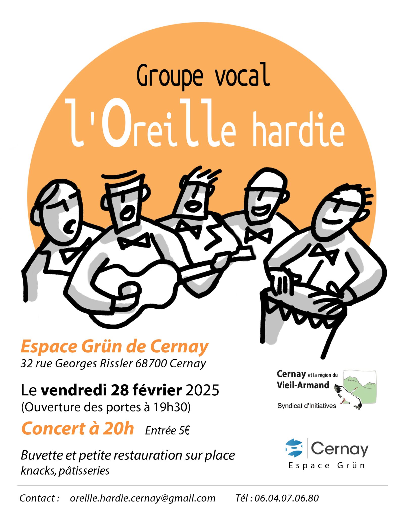 Formation musicale en version concert