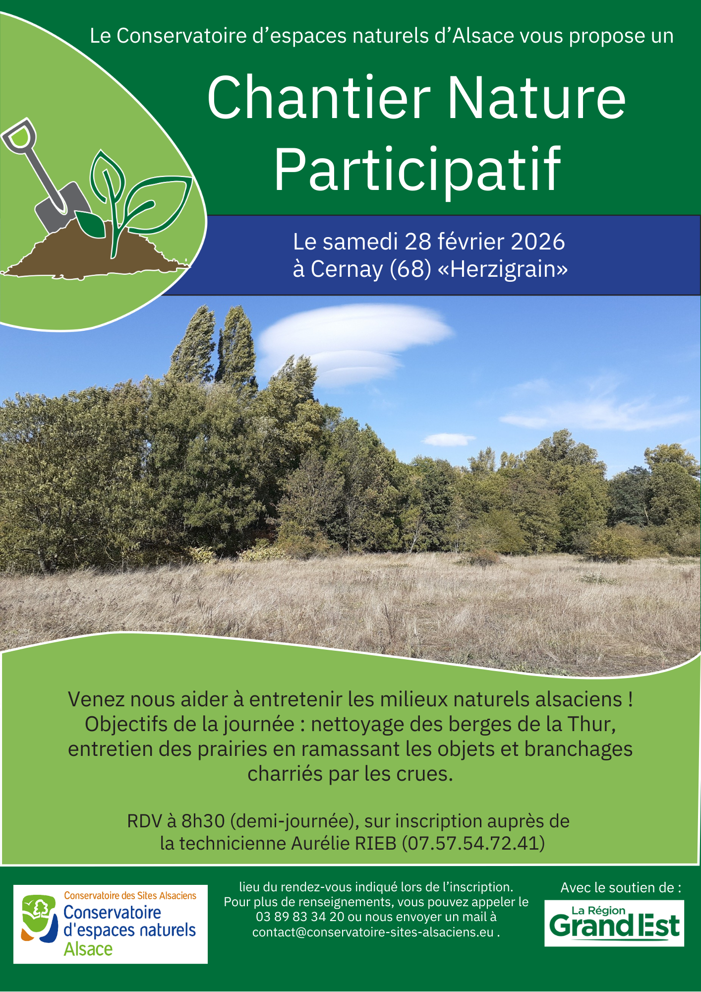 On y voit une prairie et de la for&ecirc;t