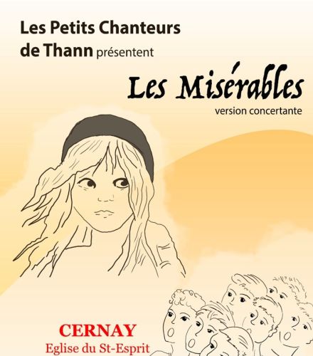 CONCERT LES MISERABLES AVEC LES PETITS CHANTEURS DE THANN