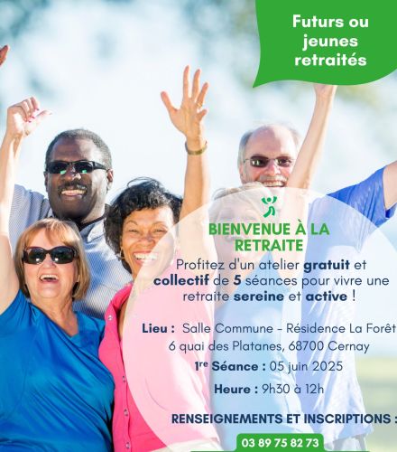 BIENVENUE A LA RETRAITE - ATELIER