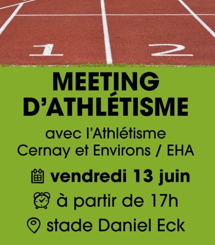 MEETING D'ATHLETISME - SOIREE DEMI-FOND