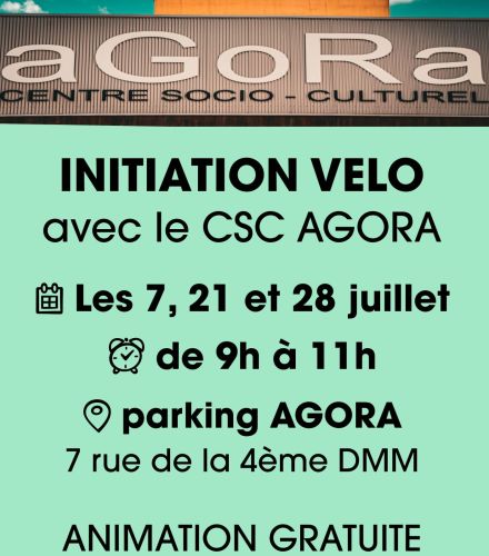 INITIATION VELO AVEC AGORA