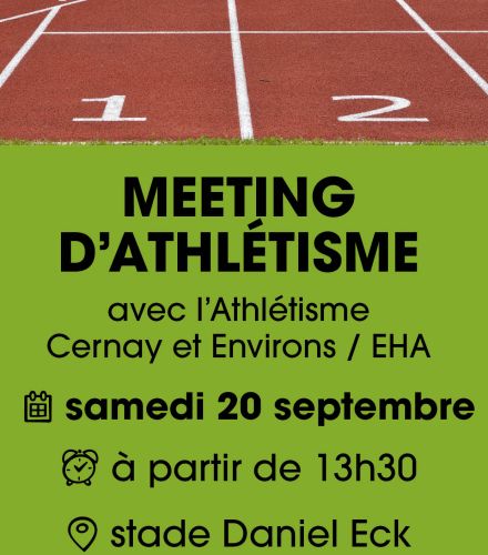 MEETING D'ATHLETISME