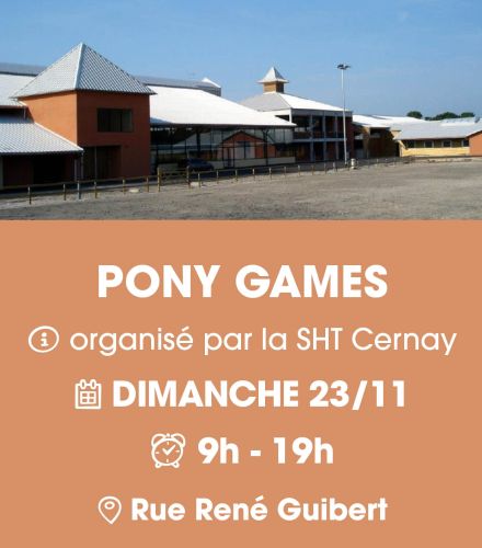 PONY GAMES - SHT CERNAY