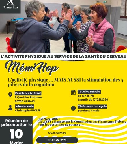 MEM'HOP - ACTIVITE SENIORS