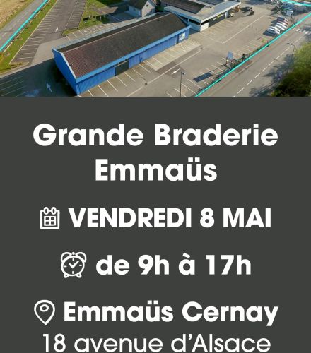 GRANDE BRADERIE ANNUELLE A EMMAUS