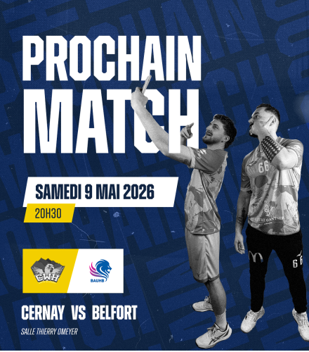 MATCH DE CHAMPIONNAT - CWH VS BELFORT