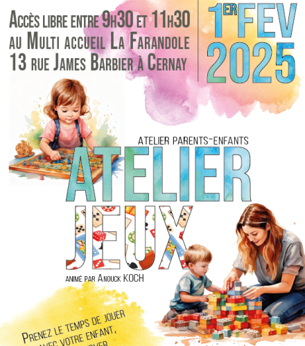 ATELIER JEUX PARENTS ENFANTS