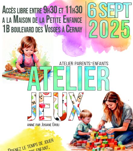 ATLIER JEUX PARENTS-ENFANTS