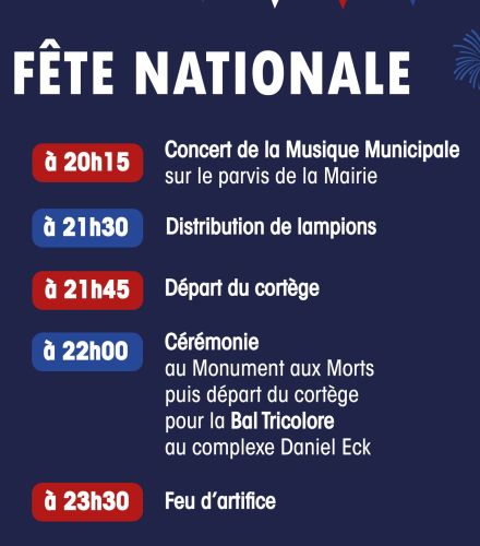 FETE NATIONALE