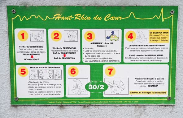 Défibrilateur mairie 2 Défibrilateur - explication utilisation