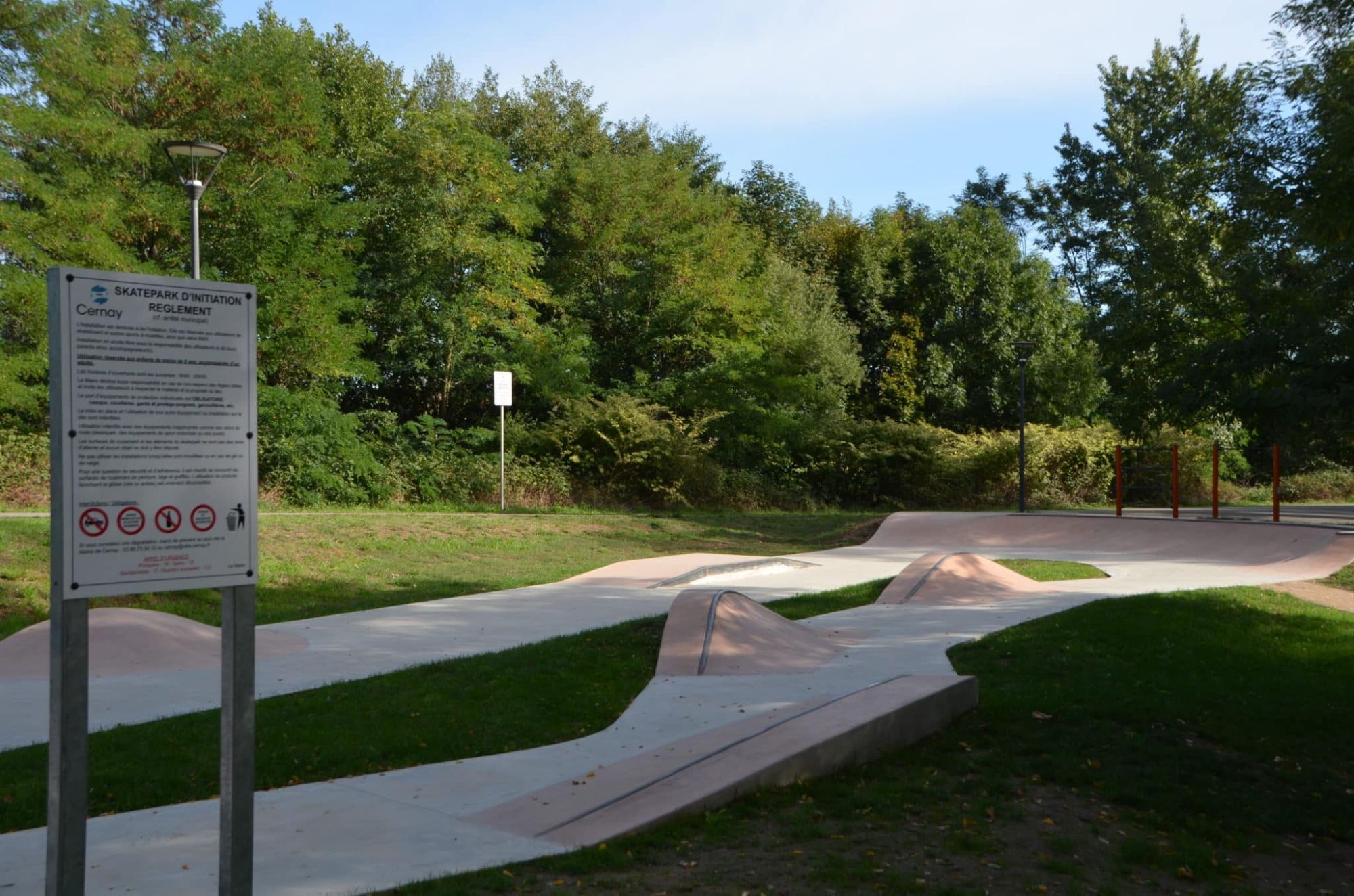 Mini-skate-park